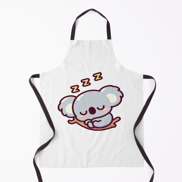 Item preview, Cute koala in kawaii chibi style sleeping on a branch designed and sold by AdrianMDesigns.