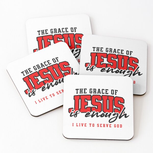 Item preview, The grace of Jesus is enough designed and sold by Virtuousvogue.