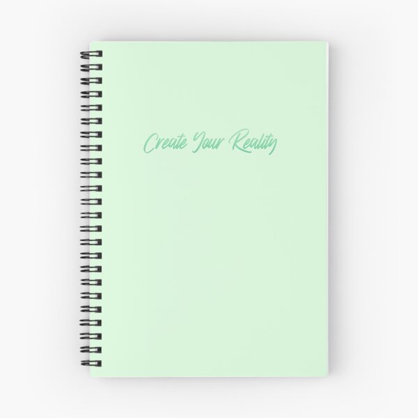 Item preview, Create Your Reality Green Gradient Text Quote designed and sold by Ninjakandy.