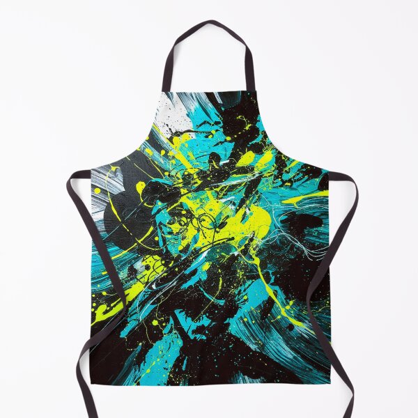 Item preview, Abstract Explosion - Blue, Yellow designed and sold by Exodoi.