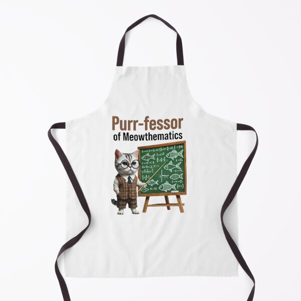 Item preview, Purr-fessor of Meowthematics Cats Teacher designed and sold by LSfad.