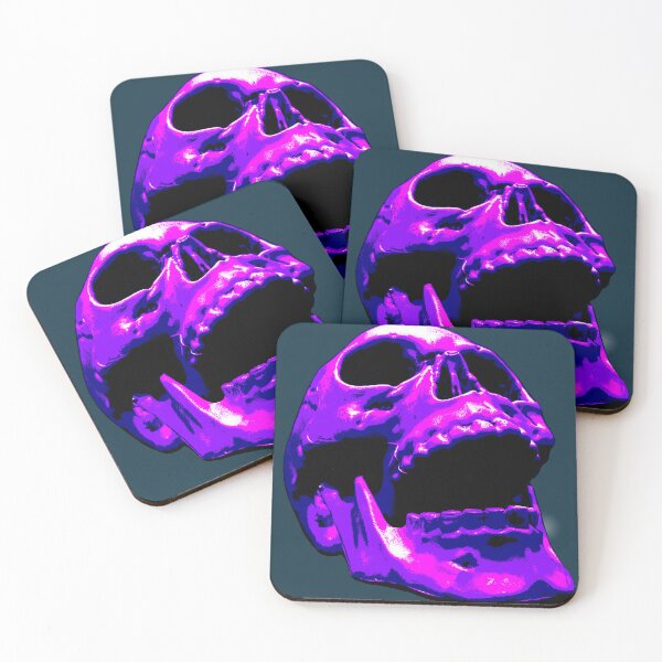 Item preview, Purple Laughing Skull designed and sold by TrippyTooni.