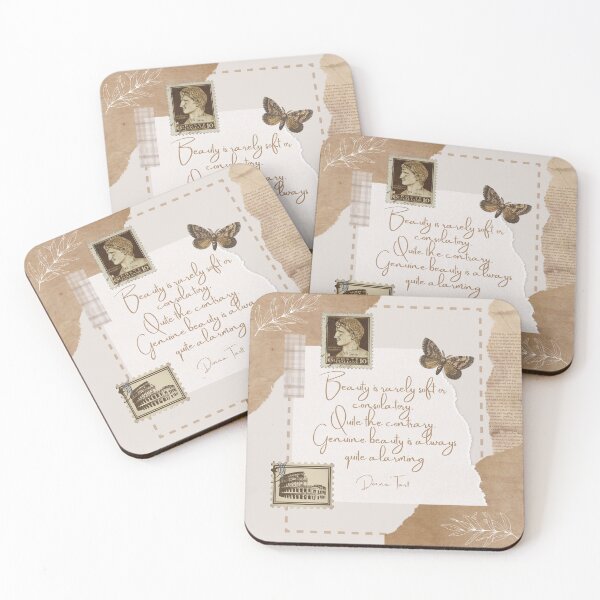 Item preview, The Secret History, Beauty is rarely soft quote designed and sold by aliteraryday.