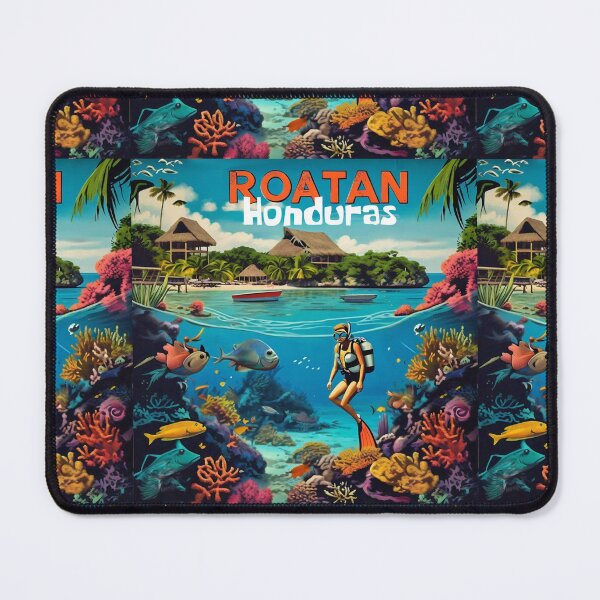 Item preview, Wall  Art Honduras | Roatan Travel Vintage Poster designed and sold by kestrada2906.