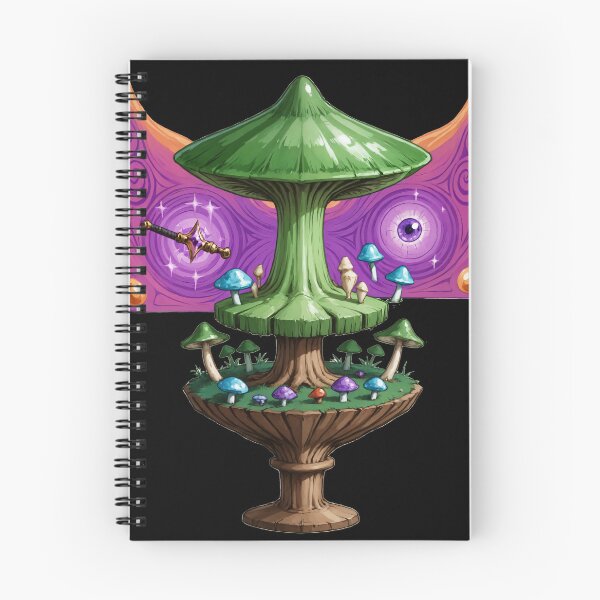 Item preview, Trippy Witchy crystal Magic Mushrooms Alter designed and sold by Arcane  Adorable.
