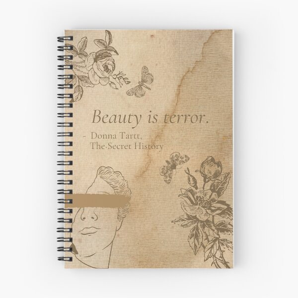 Item preview, The Secret History, Beauty is Terror designed and sold by aliteraryday.