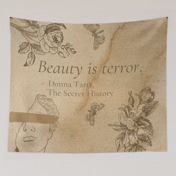 Item preview, The Secret History, Beauty is Terror designed and sold by aliteraryday.