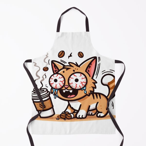 Item preview, Caffeinated Cat designed and sold by DronzaX.