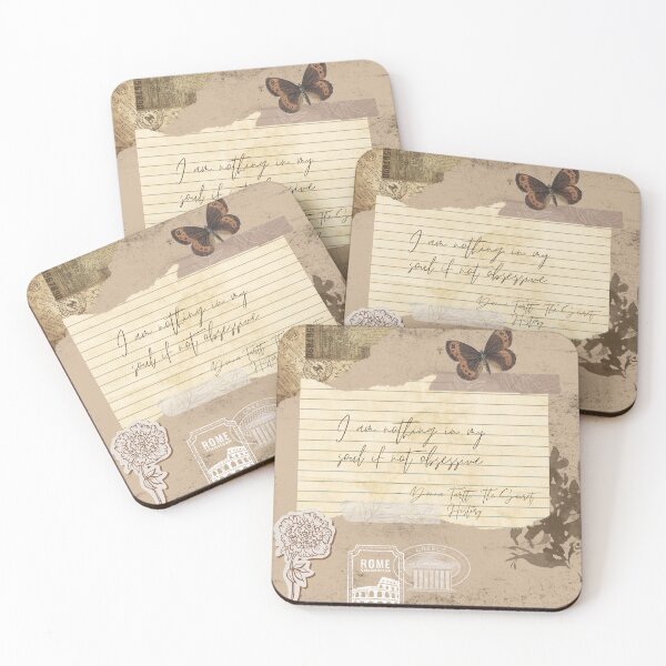 Item preview, The Secret History, I am nothing in my soul if not obsessive designed and sold by aliteraryday.
