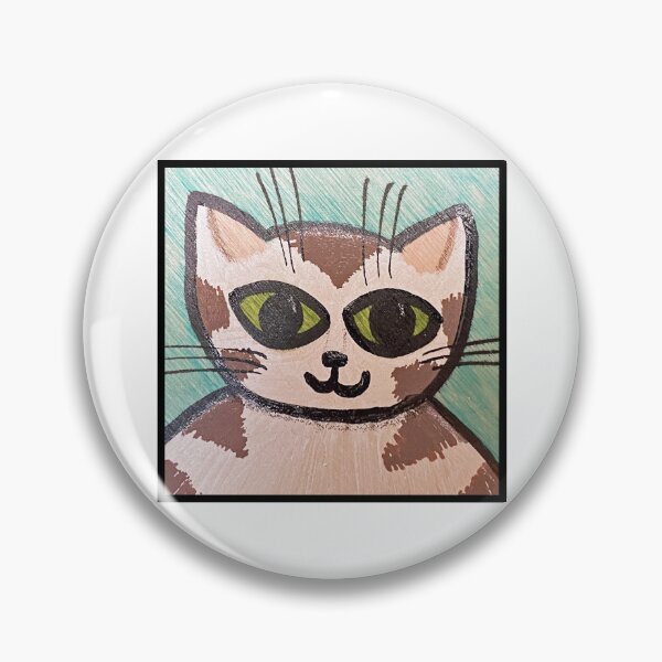 Item preview, Cute Cat #1 designed and sold by ErinBrieArt.