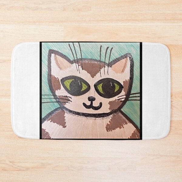 Item preview, Cute Cat #1 designed and sold by ErinBrieArt.