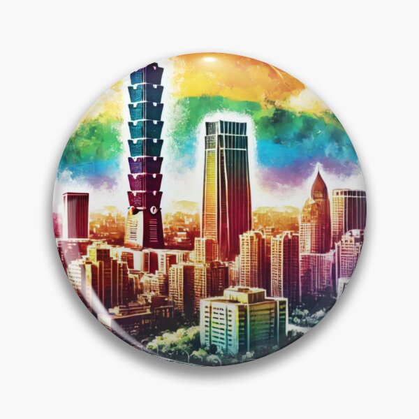 Item preview, Taipei Skyline LGBTQ Pride designed and sold by Places On Earth.