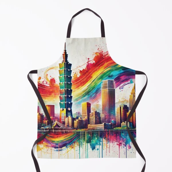Item preview, Taipei Skyline Pride Rainbow City designed and sold by Places On Earth.