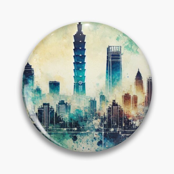 Item preview, Taipei Skyline designed and sold by Places On Earth.