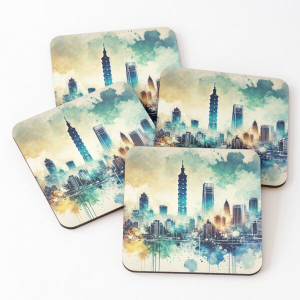 Item preview, Taipei Skyline designed and sold by Places On Earth.