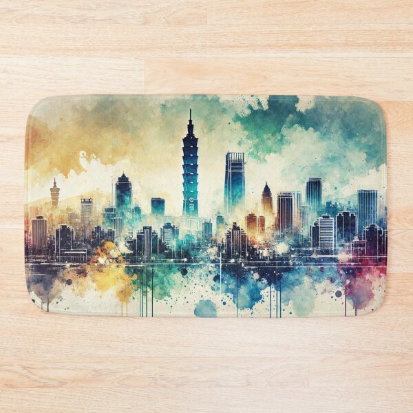 Item preview, Taipei Skyline designed and sold by Places On Earth.
