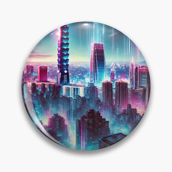 Item preview, Taipei Skyline Night designed and sold by Places On Earth.