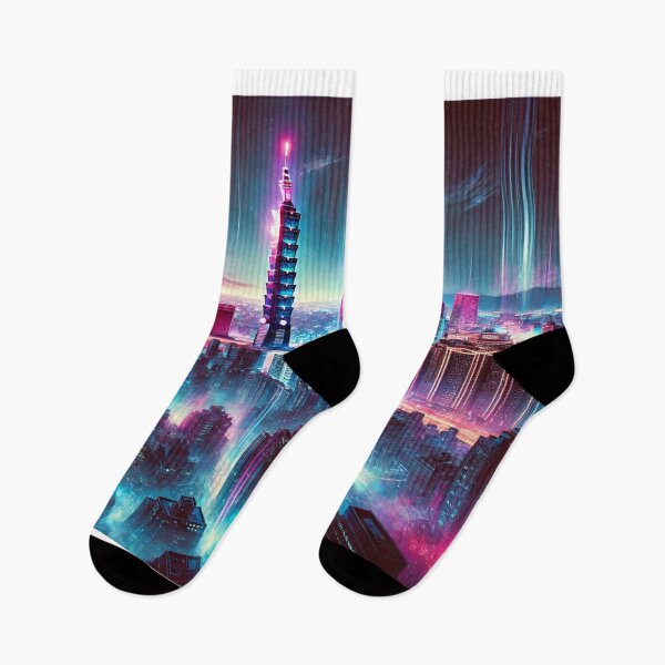 Item preview, Taipei Skyline Night designed and sold by Places On Earth.