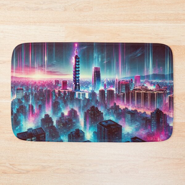 Item preview, Taipei Skyline Night designed and sold by Places On Earth.
