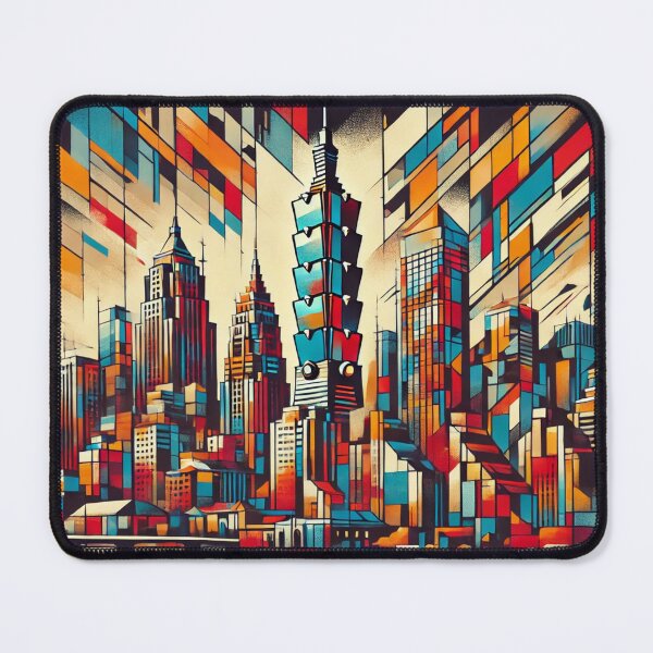 Item preview, Taiwan Taipei Skyline designed and sold by Places On Earth.