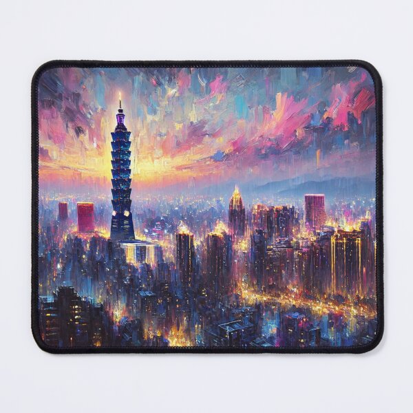 Item preview, Taipei Artsy Skyline designed and sold by Places On Earth.