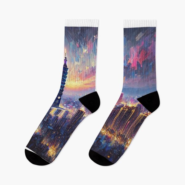 Item preview, Taipei Artsy Skyline designed and sold by Places On Earth.