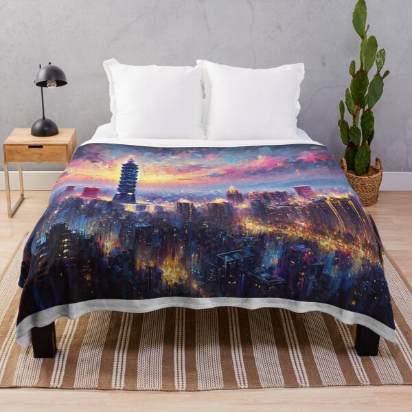 Item preview, Taipei Artsy Skyline designed and sold by Places On Earth.