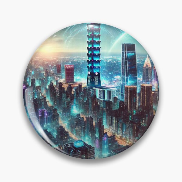 Item preview, Skyline of Taipei designed and sold by Places On Earth.