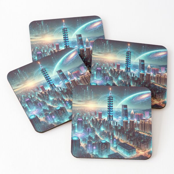 Item preview, Skyline of Taipei designed and sold by Places On Earth.