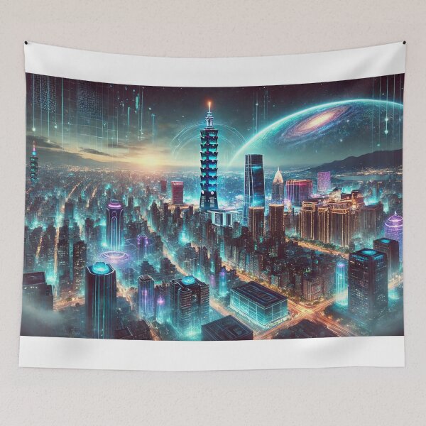 Item preview, Skyline of Taipei designed and sold by Places On Earth.