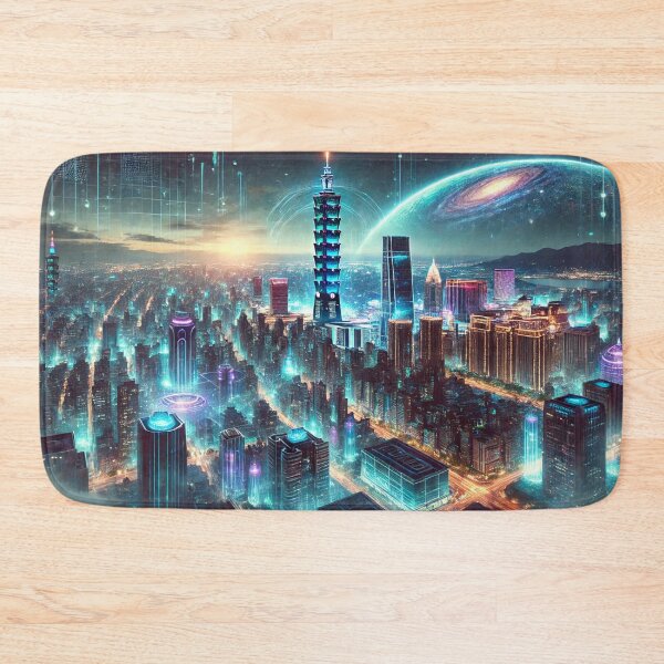 Item preview, Skyline of Taipei designed and sold by Places On Earth.