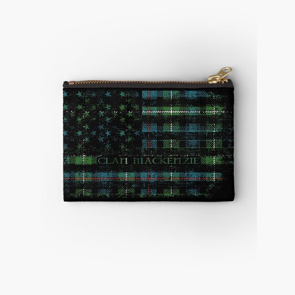 Artikelvorschau, Clan Mackenzie Schottischer Tartan US-Flagge Kilt Schottland entworfen und verkauft von Clan1093.