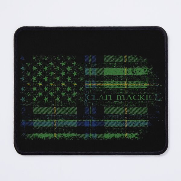 Item preview, Clan Mackie Scottish tartan US flag kilt Scotland designed and sold by Clan1093.