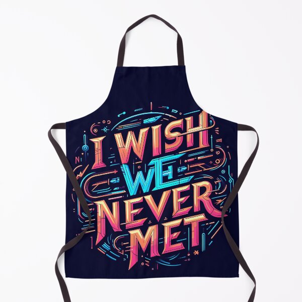 Item preview, I wish we never met, typography designed and sold by maxmaj.