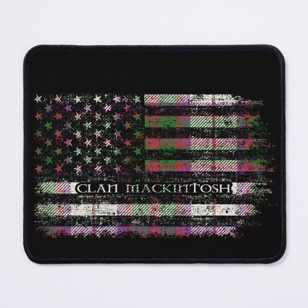 Item preview, Clan MacKintosh Artefact Scottish tartan US flag kilt Scotland designed and sold by Clan1093.