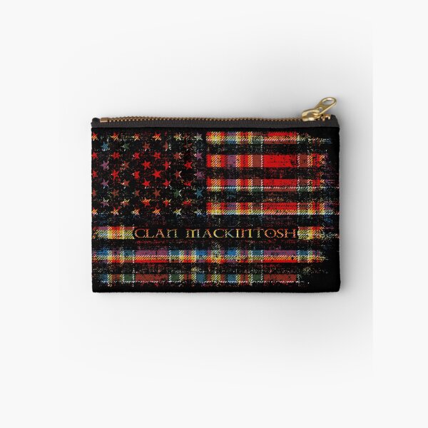 Item preview, Clan MacKintosh Chief Scottish tartan US flag kilt Scotland designed and sold by Clan1093.