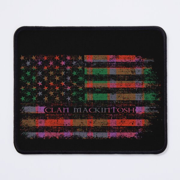 Item preview, Clan MacKintosh Scottish tartan US flag kilt Scotland 3 designed and sold by Clan1093.