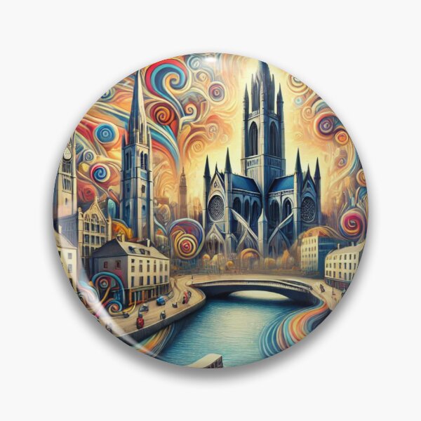 Artikelvorschau, Cork Skyline entworfen und verkauft von Places On Earth.