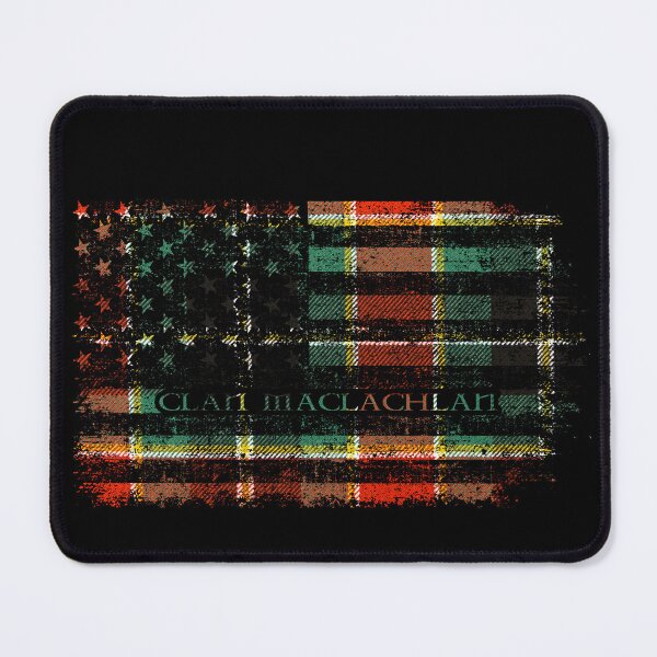 Item preview, Clan MacLachlan Old Scottish tartan US flag kilt Scotland designed and sold by Clan1093.
