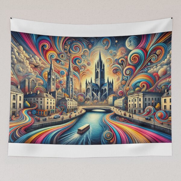 Item preview, Cork Skyline designed and sold by Places On Earth.