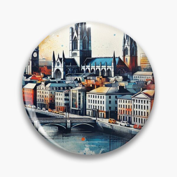Item preview, Cork City Skyline designed and sold by Places On Earth.