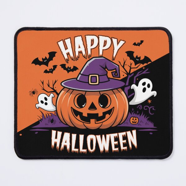 Item preview, Cute Ghost,bat and carving pumpkin halloween brafdesign designed and sold by Brafdesign.