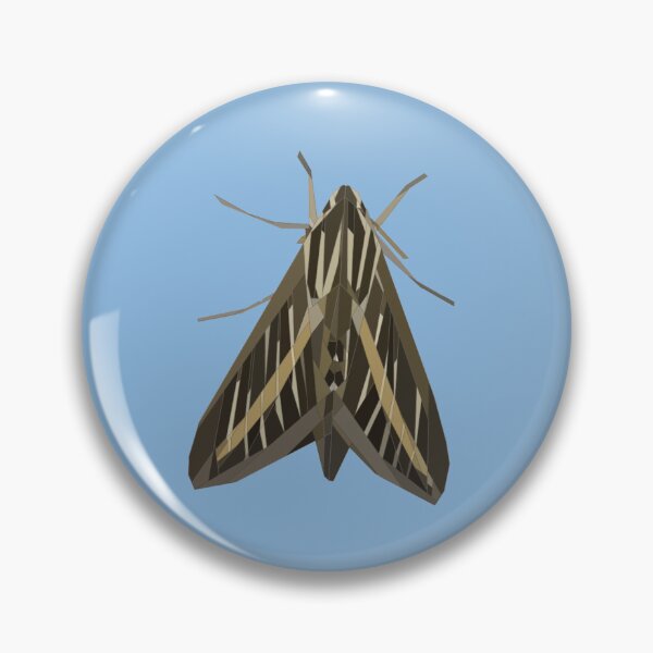 Item preview, White-lined Sphinx Moth FPP Style designed and sold by Bird Dog Designs.
