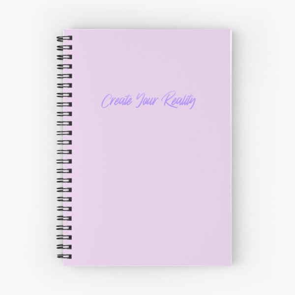 Item preview, Create Your Reality Purple Gradient Text Quote designed and sold by Ninjakandy.