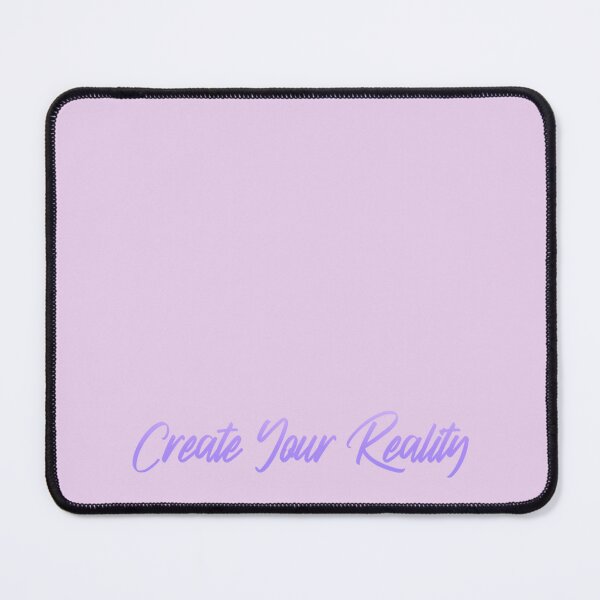 Item preview, Create Your Reality Purple Gradient Text Quote designed and sold by Ninjakandy.