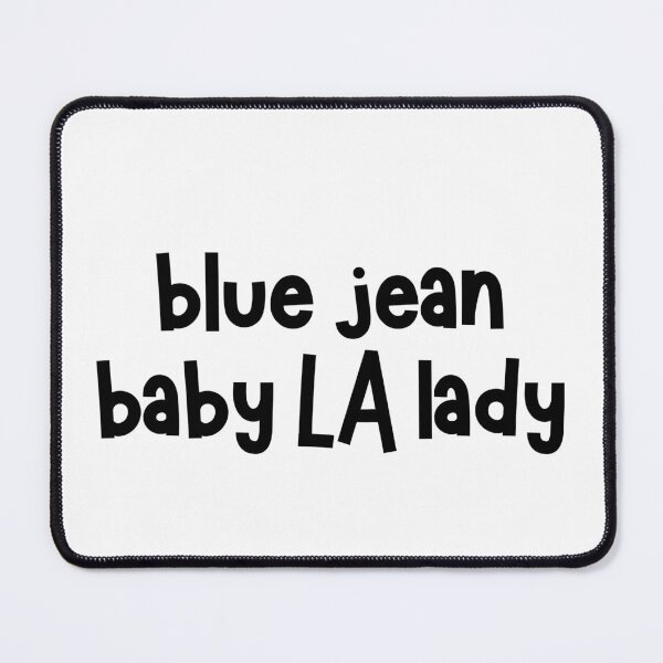 Item preview, blue jean baby LA lady designed and sold by CharmStudio.
