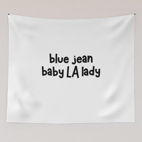 Item preview, blue jean baby LA lady  designed and sold by CharmStudio.
