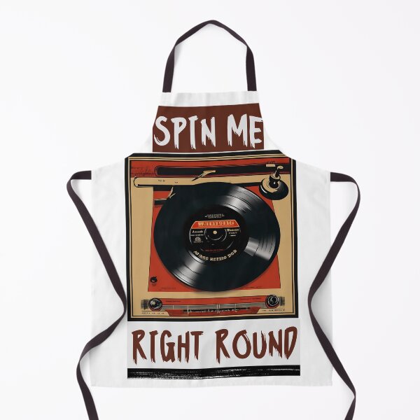 Item preview, Spin Me Right Round – Retro Vinyl Lover's Tee designed and sold by Nalanda2000.