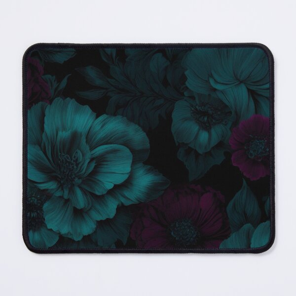 Item preview, Moody Flower Design - Gothic Flowers - Dark Flower Pattern designed and sold by Urbanwraps.