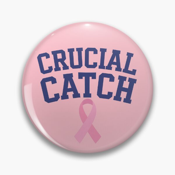 Item preview, Crucial Catch - Breast Cancer Awareness designed and sold by decorwonders.